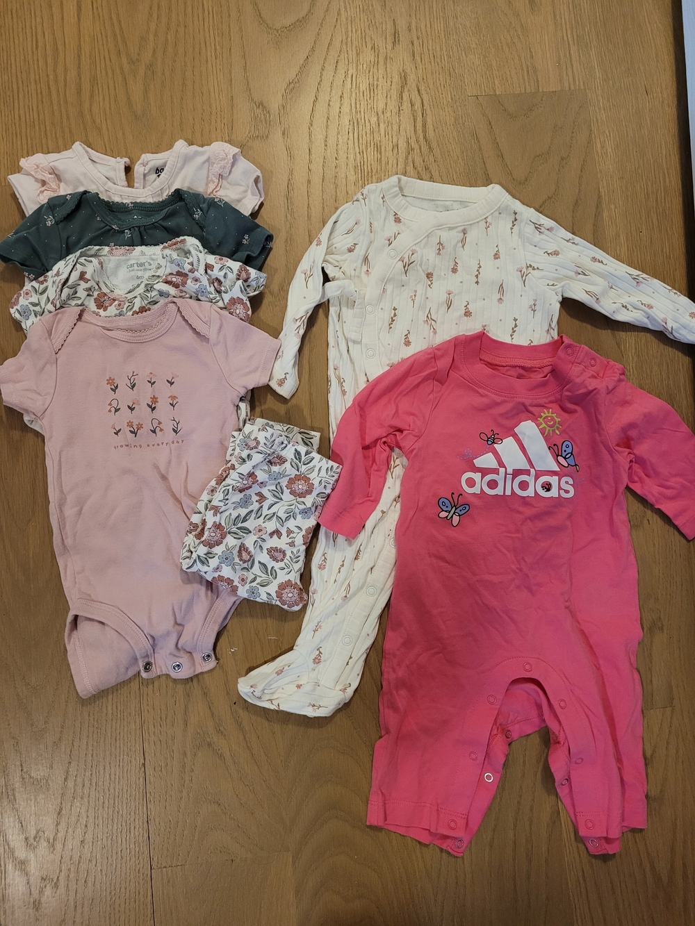 Bundle Of Onesies And Sleepers 6M